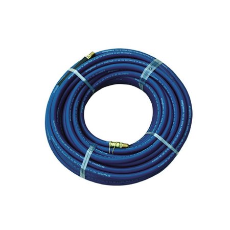 INTERSTATE PNEUMATICS Blue PVC Hose 3/8 Inch 100 feet 300 PSI 4:1 Safety Factor HA06-100E